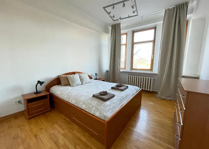 דירה A Cozy With A Wonderful View Of The River In The Old Town Of